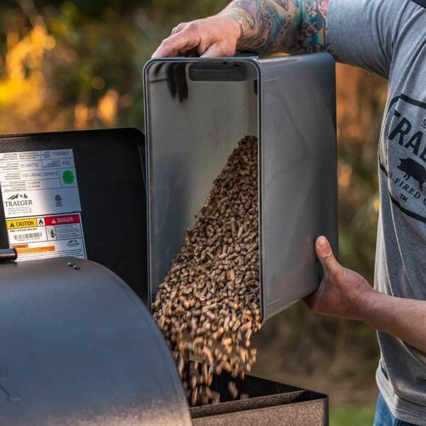 TRAEGER STAYDRY PELLET BIN & LID - BAC615