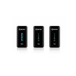 Boya BY-XM6-S2 Digital Camera-Mount True-Wireless 1-Person Microphone System (2.4 GHz) (2 Transmitter + 1 Receiver)-BY-XM6-S2