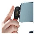 Boya 2.4Ghz wirless micrphone, 1+1, Mfi Lightninig, USB type-C for iOS devices-BY-WM3T2-D1