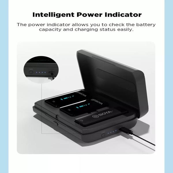 Boya BY-XM6-S2's charging box-BY-XM6-K2BOX