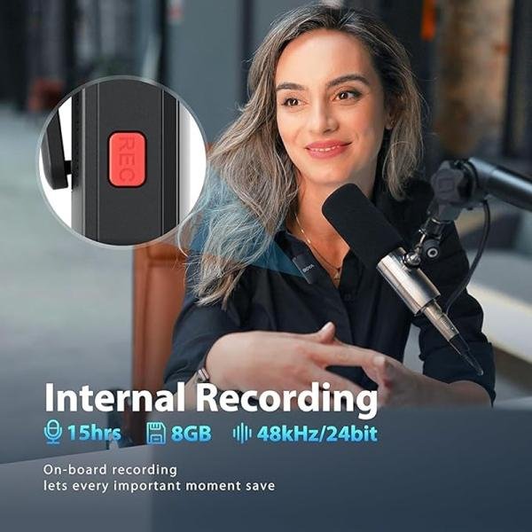 Boya MIC 2.4GHz all-in-one professional wireless microphone-for Camera, iphone, android devices-BOYAMIC