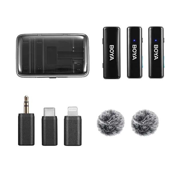 Boya Boyalink All-in-one Design Wireless Microphone System-BOYA-LINK