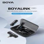 Boya Boyalink All-in-one Design Wireless Microphone System-BOYA-LINK