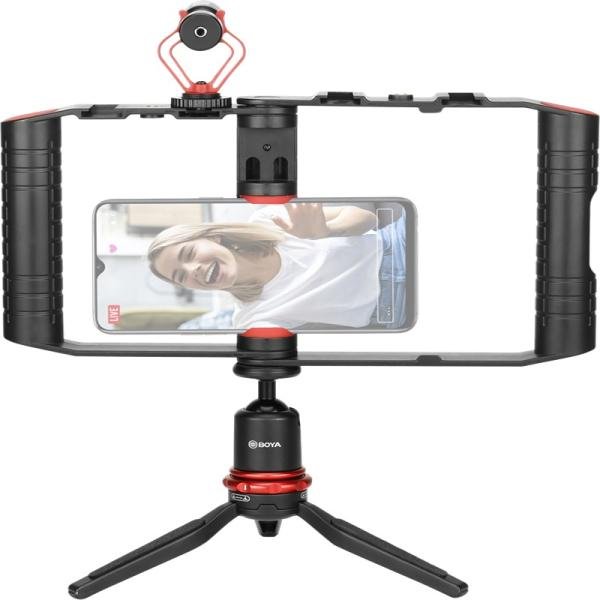 Boya Smartphone Video Kit with BY-MM1 Microphone-BY-VG380