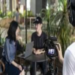 Boya Wireless Lavalier Microphone System Audio Recorder with 2 Bodypack Transmitters, 1 Portable Receiver Compatible for Canon Nikon Sony Panasonic DSLR Camera-BY-WM8 Pro-K2