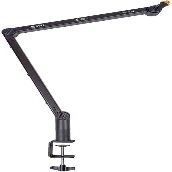Boya Microphone Boom Arm With Built-In Cable Catch, Adjustable Hinge Controls-BY-BA30
