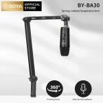 Boya Microphone Boom Arm With Built-In Cable Catch, Adjustable Hinge Controls-BY-BA30