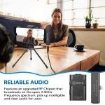 Boya 2.4GHz Wireless Mic , Dual-channel Receiver, Specially for iPad, iPhone, iPod touch-BY-WM4 Pro-K4