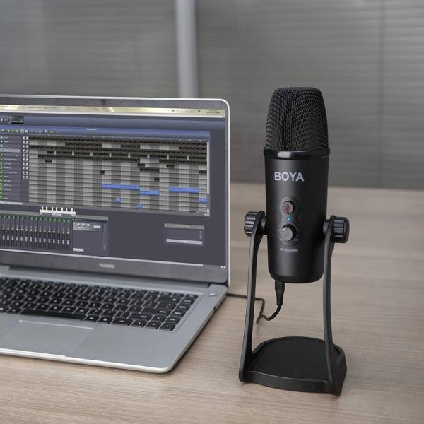 Boya USB Condenser microphone for windows and MAC-BY-PM700