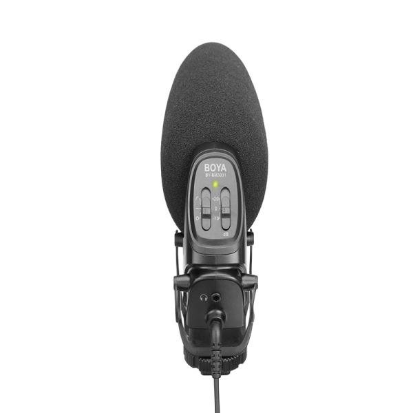 Boya Supercardioid Condenser Microphone , Black-BY-BM3031