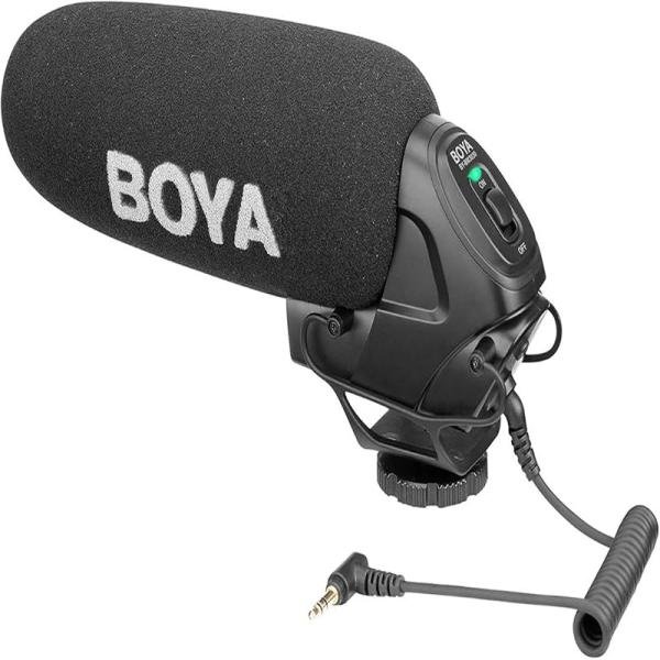 Boya shotgun condenser microphone-BY-BM3030