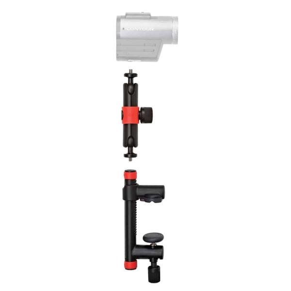 Joby Action Clamp & Locking Arm (Black/Red) - JB01291-BWW