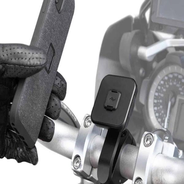 Peak Design Mobile // Motorcycle Mount // Bar Mount // Black - M-MM-AB-BK-1