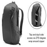 Peak Design Everyday Backpack 15L Zip - Black - BEDBZ-15-BK-2
