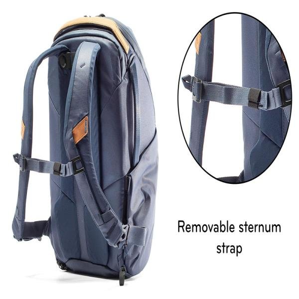 Peak Design Everyday Backpack 15L Zip - Midnight - BEDBZ-15-MN-2
