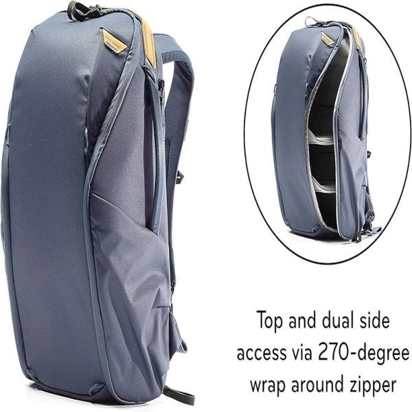 Peak Design Everyday Backpack 15L Zip - Midnight - BEDBZ-15-MN-2
