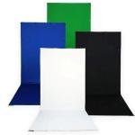 Phottix Collapsible Backdrop Kit (4-color cloth . Blue/Green and Black/White)