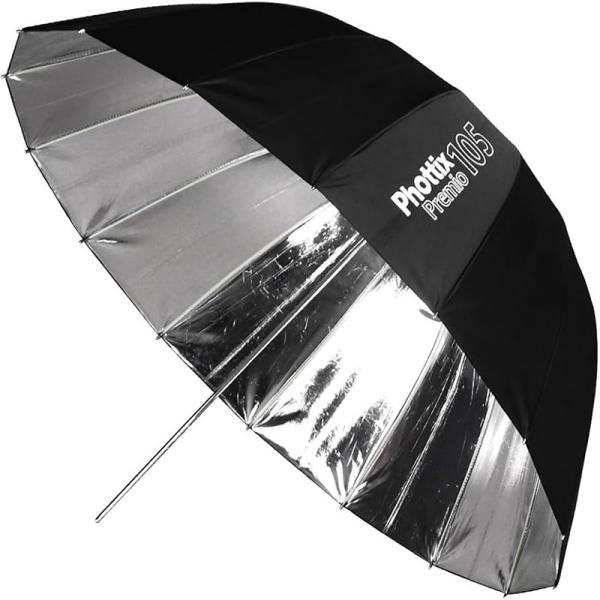 Phottix Premio Reflective Umbrella with Diffuser (105cm/41") - S&B Kit _New Item