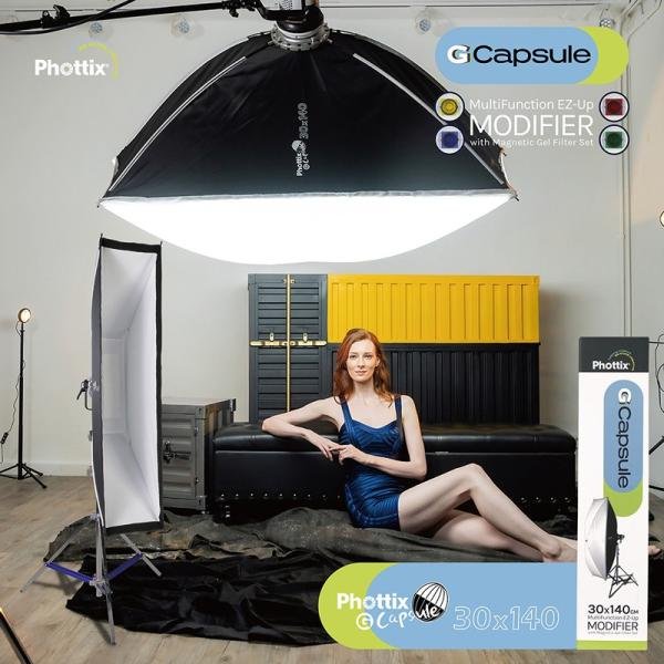 Phottix G-Capsule Softbox 30x140cm (12"x55") _New Item