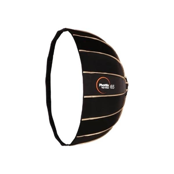 Phottix Raja Eclipse Quick-Folding softbox 65cm (26") (Black Dish) _New Item