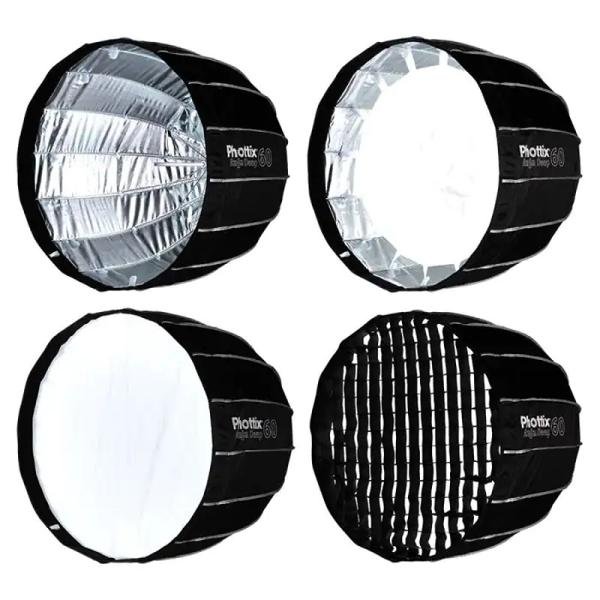 Phottix Raja Deep Quick-Folding softbox 60cm(24")