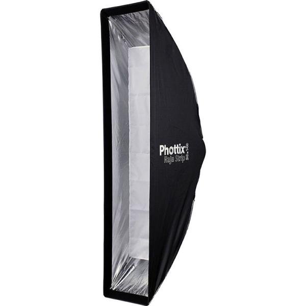 Phottix Raja Strip Softbox with Grid 30x140cm (12"x55")