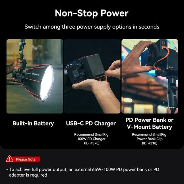 SmallRig RC 60B COB LED Video Light 4376