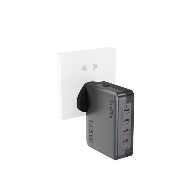 SmallRig 145W 4-Port PD Power Adapter (UK Standard) 4749