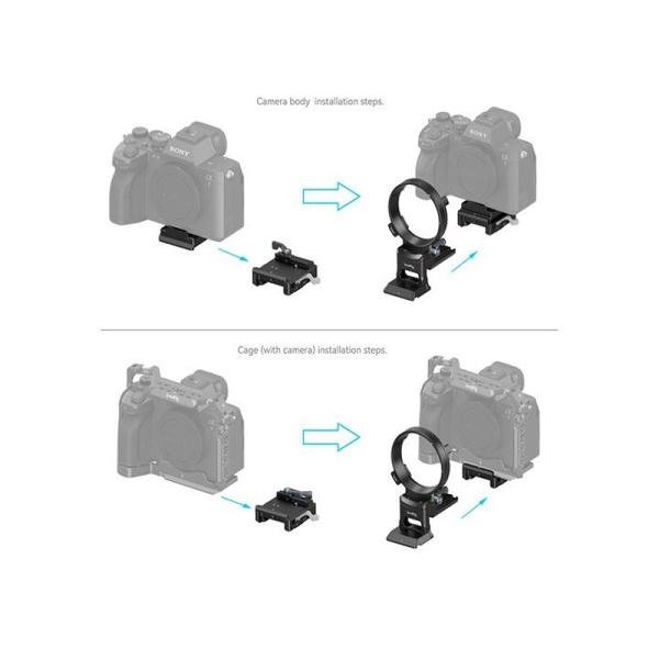 SmallRig Rotatable Horizontal-to-Vertical Mount Plate Kit for Sony Alpha 1 / Alpha 7 / Alpha 9 / FX Series 4244