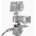 SmallRig Universal Bottom Mount Plate with 15mm Rod Support System 2092B