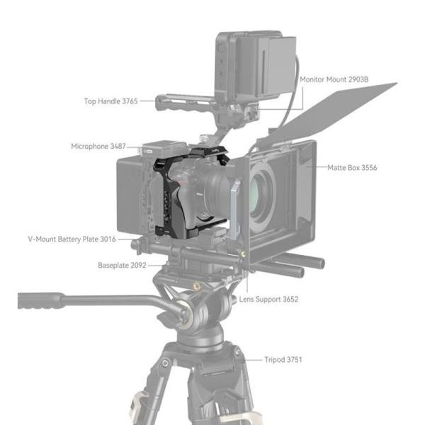 SmallRig Cage for Nikon Z 5 / Z 6 / Z 7 / Z 6II / Z 7II 2926B