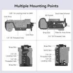 SmallRig Cage Kit for Sony Alpha 7C II / Alpha 7CR 4422