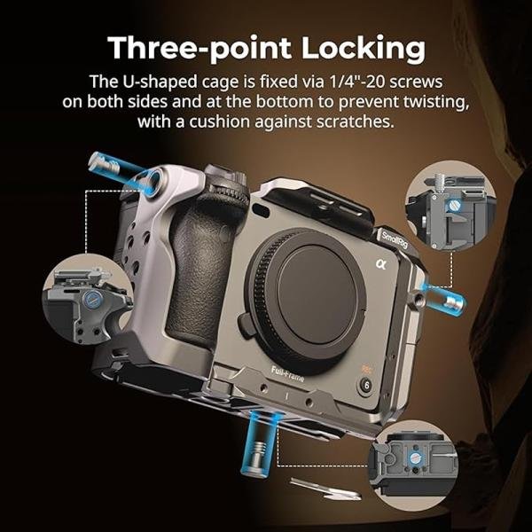 SmallRig HawkLock Quick Release Cage Kit for Sony FX3 / FX30 4770