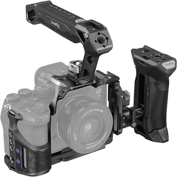 SmallRig "Rhinoceros" Advanced Cage Kit for Sony Alpha 7R V / Alpha 7 IV / Alpha 7S III 3710