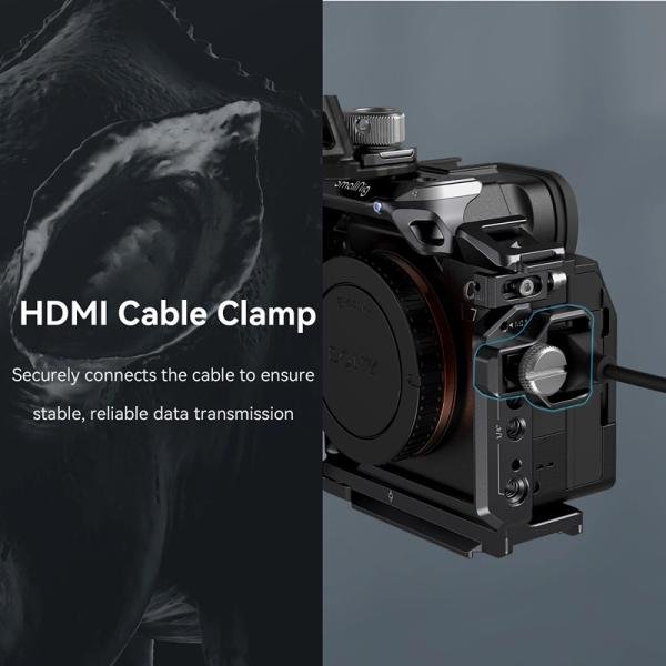 SmallRig "Rhinoceros" Advanced Cage Kit for Sony Alpha 7R V / Alpha 7 IV / Alpha 7S III 3710
