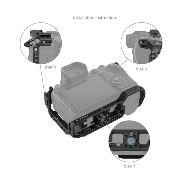 SmallRig “Black Mamba” Camera Cage for Canon EOS R6 Mark II 4161