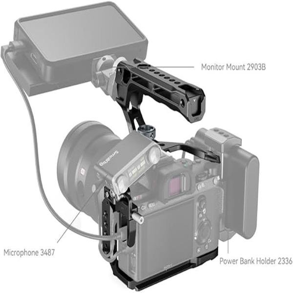 SmallRig Cage Kit for Sony Alpha 7 III / Alpha 7R III 4198
