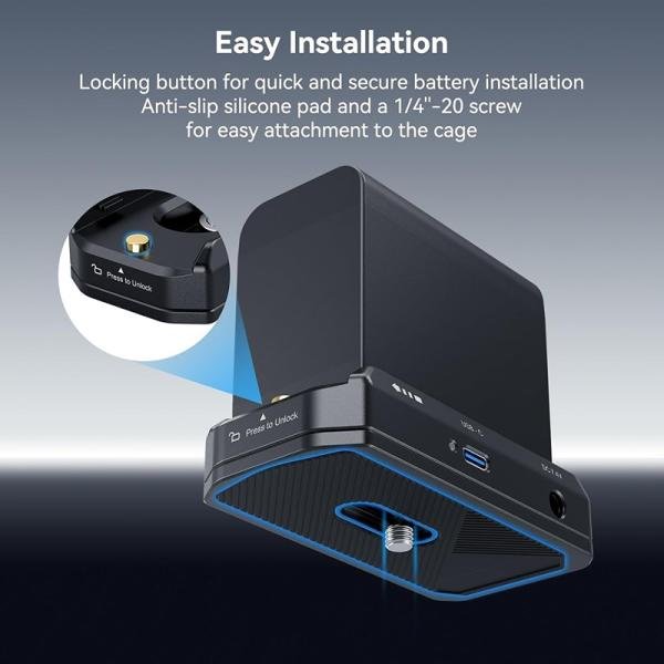 SmallRig NP-F Battery Adapter Plate Lite for BMPCC 4K 6K 3093