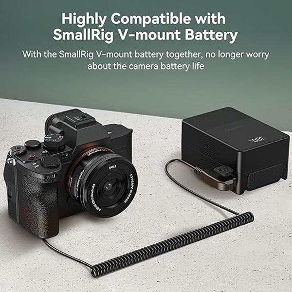 SmallRig D-Tap to NP-FZ100 Dummy Battery Power Cable 4253