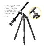 Vanguard VEO 3T+ 234CB VERSATILE CARBON FIBRE TRAVEL TRIPOD WITH DUAL AXIS BALL HEAD - 10KG LOAD CAPACITY