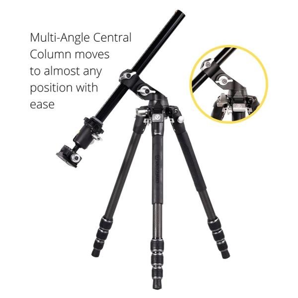 Vanguard VEO 3T+ 234CB VERSATILE CARBON FIBRE TRAVEL TRIPOD WITH DUAL AXIS BALL HEAD - 10KG LOAD CAPACITY
