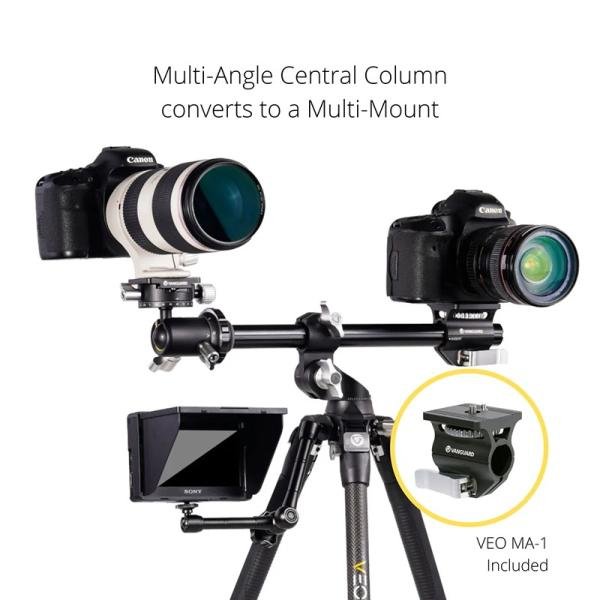 Vanguard VEO 3T+ 234CB VERSATILE CARBON FIBRE TRAVEL TRIPOD WITH DUAL AXIS BALL HEAD - 10KG LOAD CAPACITY