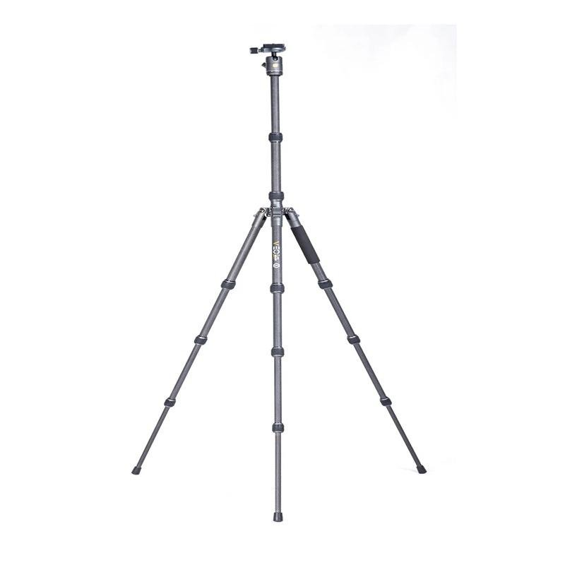 Vanguard VEO 3 GO 204AB ALUMINUM TRIPOD / MONOPOD WITH BALL HEAD, BLUETOOTH REMOTE, SPC