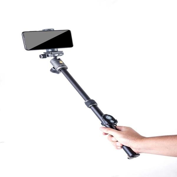 Vanguard VEO 3 GO 204AB ALUMINUM TRIPOD / MONOPOD WITH BALL HEAD, BLUETOOTH REMOTE, SPC