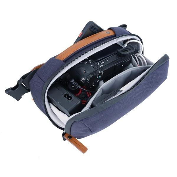 Vanguard VEO CITY CB24 NV - CROSSBODY CAMERA BAG - NAVY BLUE
