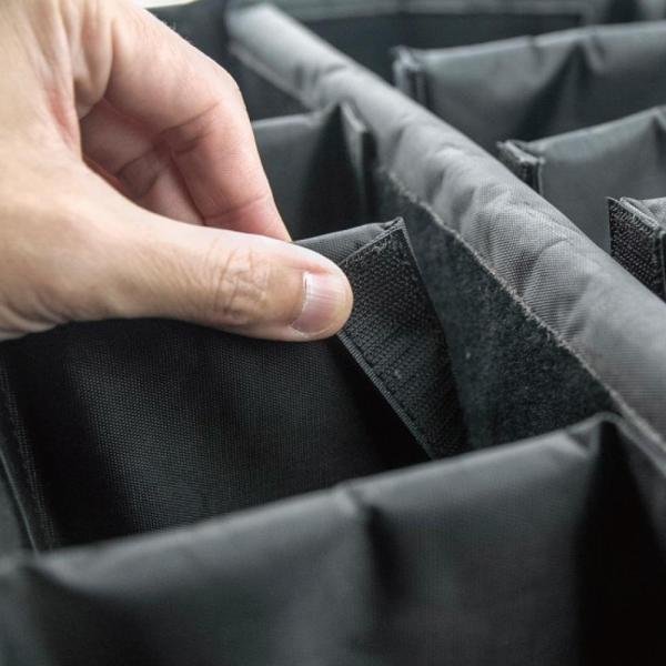 Pelican DIVIDER SET,1440,OFFICE,BLACK. - 1440-406-110