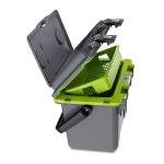 Pelican IM 14QT ELITE COOLER DKGRY/EGRN - 14Q-1-DKGRYEGRN