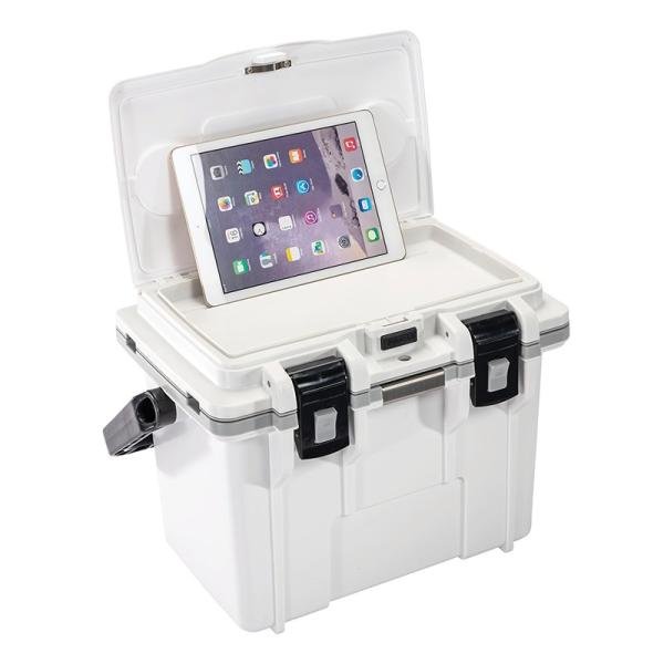 Pelican IM 14QT ELITE COOLER WHT/GRY - 14Q-1-WHTGRY
