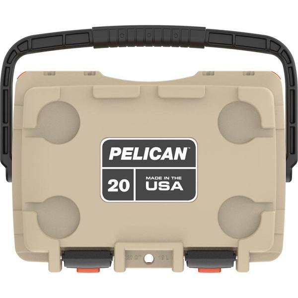 Pelican IM 20QT ELITE COOLER TAN/WHT - 20Q-1-TANWHT