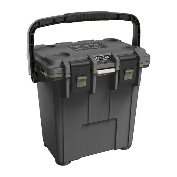 Pelican IM 20QT ELITE COOLER GUNMETAL/OD GRN - 20Q-14-GNMTLOD